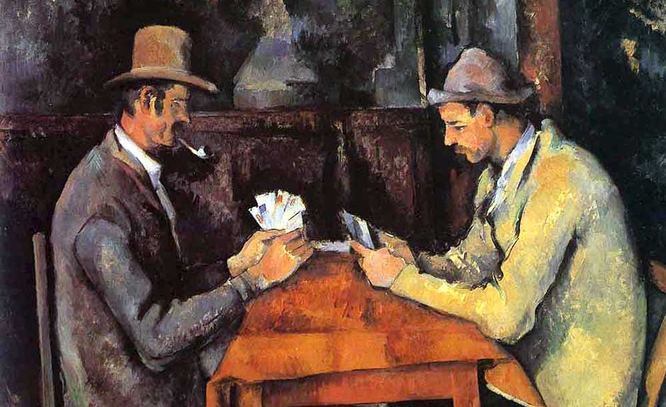 I giocatori di carte, Paul Cezanne (1890-1895)